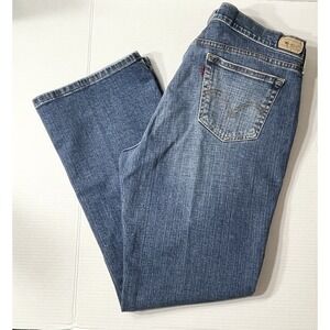 Levi's 515 Jeans Women's‎ 16 Blue 34x30  Bootcut Fit Western Cowgirl Y2K Classic